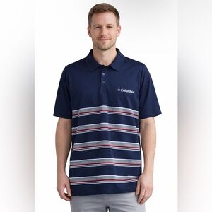 Columbia Men’s Greylock Brush Short Sleeve Polo